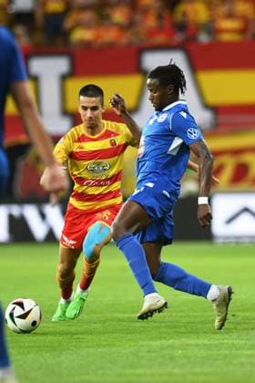 Fußball, CL-Quali, Jagiellonia Bialystok - FK Panevezys 2024.07.31 Bialystok Pilka nozna, UEFA Liga Mistrzow, sezon 2024 2025 Jagiellonia Bialystok (zolto-czerwone) - FK Panevezys N z (L-P) Joao Moutinho Noel Mbo Foto Michal Kosc PressFocus 2024.07.31 Bialystok Football, UEFA Champions League, 2024 25 season Jagiellonia Bialystok (red-yellow) - FK Panevezys Credit: Michal Kosc PressFocus NEWSPIX.PL --- Newspix.pl  20240731PF_MK20240731_01218