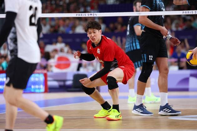 Yuki Ishikawa (JPN), JULY 31, 2024 - Volleyball : Men s Preliminary Round - Pool C match between Japan 3-1 Argentina during the Paris 2024 Olympic Games, Olympische Spiele, Olympia, OS at South Paris Arena in Paris, France. Noxthirdxpartyxsales  (261510150)