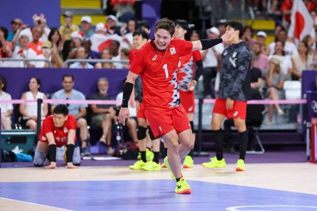 Yuji Nishida (JPN), JULY 31, 2024 - Volleyball : Men s Preliminary Round - Pool C match between Japan 3-1 Argentina during the Paris 2024 Olympic Games, Olympische Spiele, Olympia, OS at South Paris Arena in Paris, France. Noxthirdxpartyxsales  (261510273)
