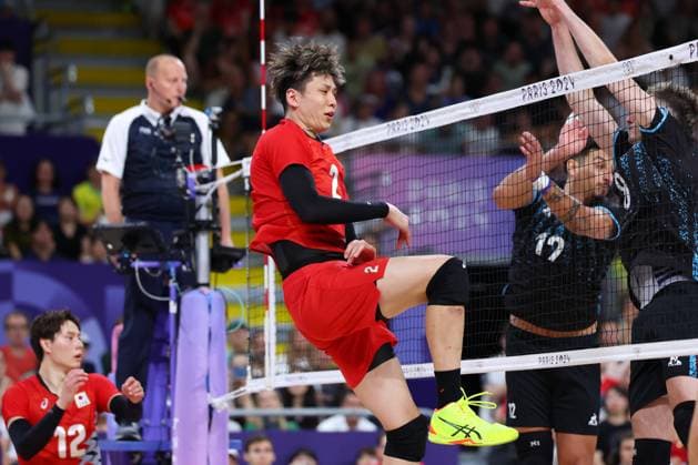 Taishi Onodera (JPN), JULY 31, 2024 - Volleyball : Men s Preliminary Round - Pool C match between Japan 3-1 Argentina during the Paris 2024 Olympic Games, Olympische Spiele, Olympia, OS at South Paris Arena in Paris, France. Noxthirdxpartyxsales  (261510326)
