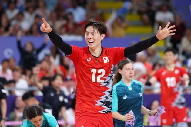 Ran Takahashi (JPN), JULY 31, 2024 - Volleyball : Men s Preliminary Round - Pool C match between Japan 3-1 Argentina during the Paris 2024 Olympic Games, Olympische Spiele, Olympia, OS at South Paris Arena in Paris, France. Noxthirdxpartyxsales  (261510594)