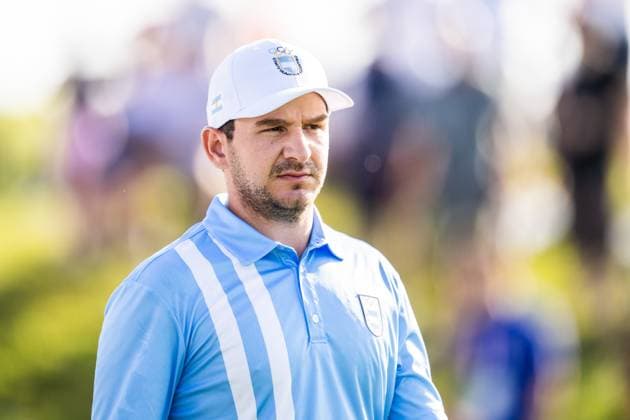 240801 Alejandro Tosti of Argentina competes in men s individual golf round 1 during day 6 of the Paris 2024 Olympic Games on August 1, 2024 in Paris Photo Ludvig Thunman BILDBYRAN code LT LT0653 golf olympic games olympics os ol olympiska spelen olympiske leker paris 2024 paris os paris ol 6 bbeng argentina  Copyright: LUDVIGxTHUNMAN BB240801LT008
