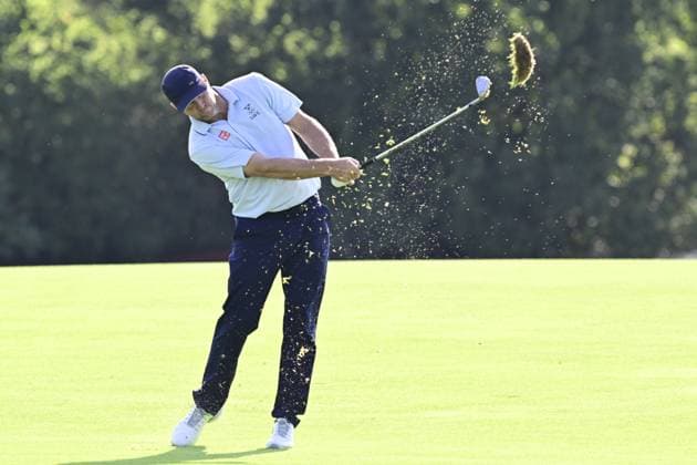 PARIS, FRANCE 20240801 Swedens Alex Noren during the mens golf competition at Le Golf National during the Summer Olympics in Paris PARIS FRANCE Olympics x10030x  Copyright: xJonasxEkströmer TTx OS 2024 GOLF