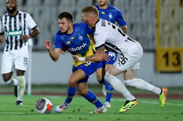 Football, CL-Quali, Partizan Belgrade - Dynamo Kiev