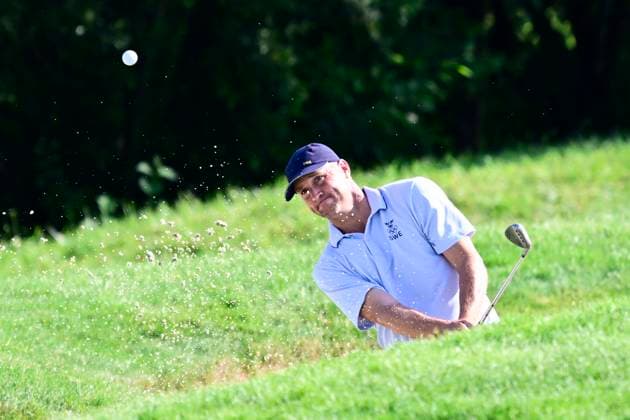 PARIS, FRANCE 20240801 Swedens Alex Noren during the mens golf competition at Le Golf National during the Summer Olympics in Paris PARIS FRANCE Olympics x10030x  Copyright: xJonasxEkströmer TTx OS 2024 GOLF