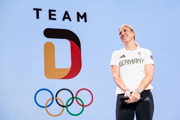 FRA, Paris, Olympic Games Paris 2024, 31 07 2024, Reception of the medal winners and honoring, German House Stade Jean Bouin Angelique Kerber Germany is received in the German House and celebrated after the exit in the quarterfinals, career end for her career Copyright: HMBxMedia SteffiexWunderl