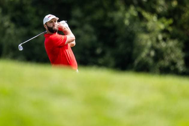240801 John Rahm of Spain competes in men s individual golf round 1 during day 6 of the Paris 2024 Olympic Games on August 1, 2024 in Paris Photo Ludvig Thunman BILDBYRAN code LT LT0653 golf olympic games olympics os ol olympiska spelen olympiske leker paris 2024 paris os paris ol 6 bbeng spain spanien  Copyright: LUDVIGxTHUNMAN BB240801LT074