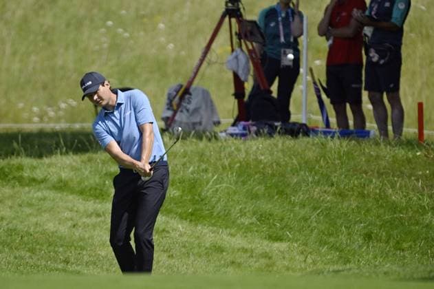 Tapio Pulkkanen of Finland competes during men s individual stroke play in golf at the Paris Summer Olympic Games, Olympische Spiele, Olympia, OS in Le Golf National on August 1, 2024. Paris France LKFTJK20240801142317IJOP  Copyright: xAnttixAimo-Koivistox LKFTJK20240801142317IJOP