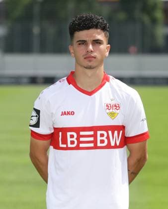 Stuttgart , Photo session , Alexandre Azevedo VfB Stuttgart II 3 Liga portrait appointment 2024 2025