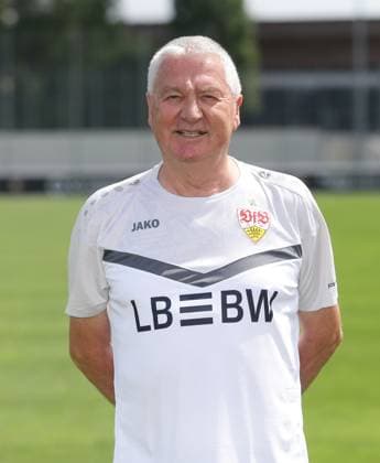 Stuttgart , Photo session ,Supervisor Rolf Reile VfB Stuttgart II 3 Liga portrait appointment 2024 2025
