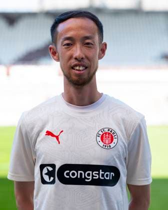 Kenta Kambara St Pauli 31 07 24, Hamburg, FC St Pauli 1910, 1 Fussball Bundesliga, 1 Liga, DFL, Saison 2024 2025, und Portraittermin REGULATIONS PROHIBIT ANY USE OF PHOTOGRAPHS as IMAGE SEQUENCES and or QUASI VIDEO Â
