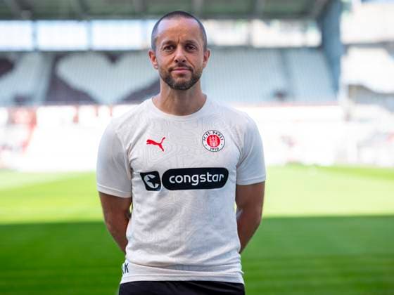 Athletic trainer Karim Rashwan St Pauli 31 07 24, Hamburg, FC St Pauli 1910, 1 Fussball Bundesliga, 1 Liga, DFL, Saison 2024 2025, und Portraittermin REGULATIONS PROHIBIT ANY USE OF PHOTOGRAPHS as IMAGE SEQUENCES and or QUASI VIDEO Â