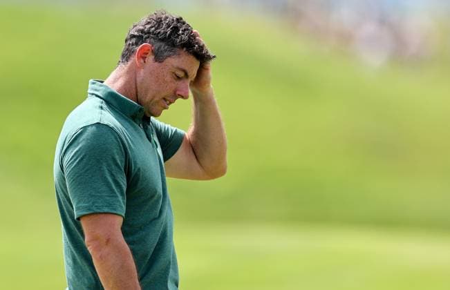 Paris 2024 Olympic Games, Olympische Spiele, Olympia, OS Le Golf National, Guyancourt, Paris, France 1 8 2024 Ireland™s Rory McIlroy after his round Rory McIlroy after his round 1 8 2024  Copyright: x INPHO JamesxCrombiex JRH22836