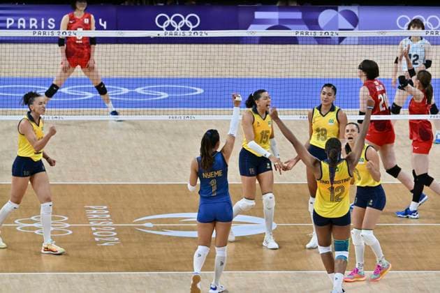 Paris 2024, Volleyball, Women, Brazil - Japan