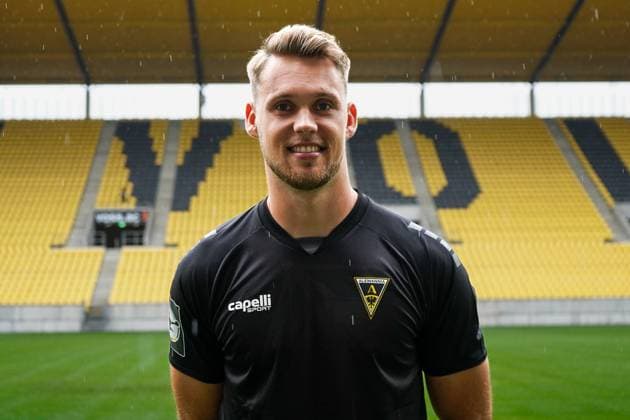 Thilo Töpken Alemannia Aachen, 24 GER, Alemannia Aachen, Football, 3 Liga, Season 2024 2025, 31 07 2024 GER, Alemannia Aachen, Football, 3 Liga, Season 2024 2025, Mediaday, Player portraits, 31 07 2024 Aachen Copyright: xEibner-Pressefoto JustinxAlexandx EP_JDU