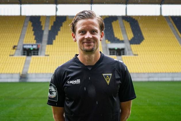 Bentley Baxter Bahn Alemannia Aachen, 9 GER, Alemannia Aachen, Football, 3 Liga, Season 2024 2025, 31 07 2024 GER, Alemannia Aachen, Football, 3 Liga, Season 2024 2025, Mediaday, Player portraits, 31 07 2024 Aachen Copyright: xEibner-Pressefoto JustinxAlexandx EP_JDU