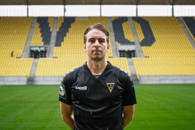 Gianluca Gaudino Alemannia Aachen, 46 GER, Alemannia Aachen, Football, 3 Liga, Season 2024 2025, 31 07 2024 GER, Alemannia Aachen, Football, 3 Liga, Season 2024 2025, Mediaday, Player portraits, 31 07 2024 Aachen Copyright: xEibner-Pressefoto JustinxAlexandx EP_JDU