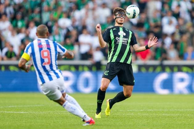 Cercle Brugge v Kilmarnock FC - UEFA Europa League BRUGGE, BELGIUM - AUGUST 01 : Utkus Edgaras defender of Cercle Brugge during the UEFA Europa League Second qualifying round, 2nd leg match between Cercle Brugge and Kilmarnock F.C. at the Jan Breydel stadium on August 01, 2024 in Brugge, Belgium, 01 08 2024 Brugge Belgium  Copyright: xTomasxSiskx