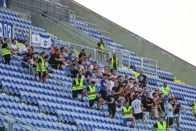 Fußball, EL-Quali, Maccabi Petach Tikwa - Sporting Braga Football - League Europe - Second qualifying round - FC Maccabi Petah Tikva - S.C. Braga - 01.08.2024 Sofia Bulgaria Copyright: xYulianxTodorovx