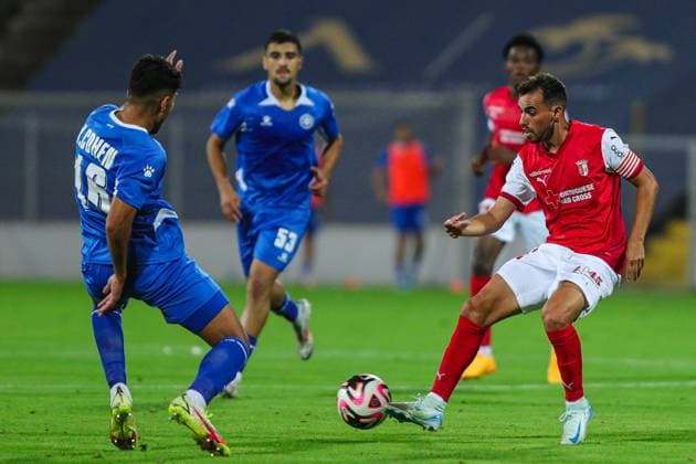 Fußball, EL-Quali, Maccabi Petach Tikwa - Sporting Braga Football - League Europe - Second qualifying round - FC Maccabi Petah Tikva - S.C. Braga - 01.08.2024 Ricardo Horta Sofia Bulgaria Copyright: xYulianxTodorovx