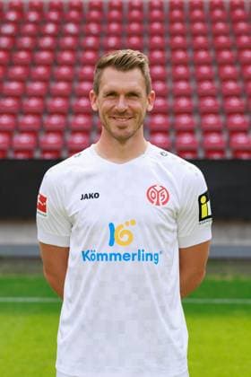 Soccer 1 Bundesliga porträttermin 2024 2025 1 FSV Mainz 05 28 07 24, Daniel Batz, 1 FSV Mainz 05, 1 BL porträttermin 2024 2025,