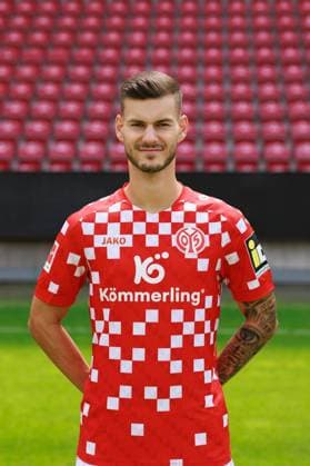Soccer 1 Bundesliga porträttermin 2024 2025 1 FSV Mainz 05 28 07 24, Tom Krauss, 1 FSV Mainz 05, 1 BL porträttermin 2024 2025,