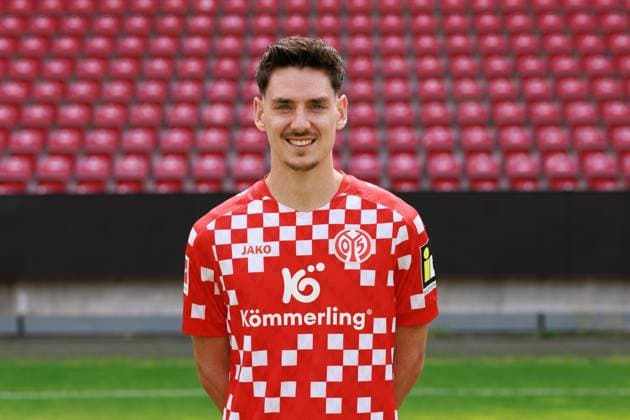 Soccer 1 Bundesliga porträttermin 2024 2025 1 FSV Mainz 05 28 07 24, Anthony Caci, 1 FSV Mainz 05, 1 BL porträttermin 2024 2025,