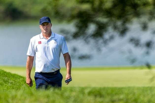 240802 Alex NorÃ n of Sweden competes in men s individual golf round 2 during day 7 of the Paris 2024 Olympic Games on August 2, 2024 in Paris Photo Ludvig Thunman BILDBYRAN code LT LT0655 golf olympic games olympics os ol olympiska spel olympiske leker paris 2024 paris os paris ol 7 bbeng sweden sverige  Copyright: LUDVIGxTHUNMAN BB240802LT027