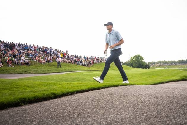 240802 Ludvig Aberg of Sweden competes in men s individual golf round 2 during day 7 of the Paris 2024 Olympic Games on August 2, 2024 in Paris Photo Ludvig Thunman BILDBYRAN code LT LT0655 golf olympic games olympics os ol olympiska spel olympiske leker paris 2024 paris os paris ol 7 bbeng sweden sverige  Copyright: LUDVIGxTHUNMAN BB240802LT061
