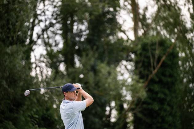240802 Ludvig Aberg of Sweden competes in men s individual golf round 2 during day 7 of the Paris 2024 Olympic Games on August 2, 2024 in Paris Photo Ludvig Thunman BILDBYRAN code LT LT0655 golf olympic games olympics os ol olympiska spel olympiske leker paris 2024 paris os paris ol 7 bbeng sweden sverige  Copyright: LUDVIGxTHUNMAN BB240802LT070
