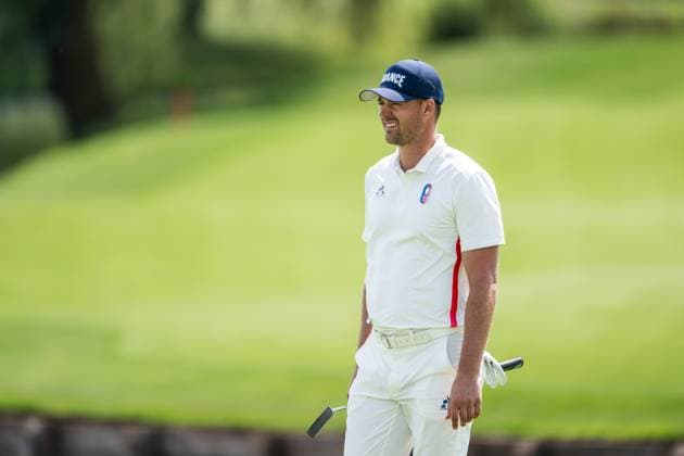240802 Victor Perez of France competes in men s individual golf round 2 during day 7 of the Paris 2024 Olympic Games on August 2, 2024 in Paris Photo Ludvig Thunman BILDBYRAN code LT LT0655 golf olympic games olympics os ol olympiska spelen olympiske leker paris 2024 paris os paris ol 7 bbeng france france grappa33  Copyright: LUDVIGxTHUNMAN BB240802LT113