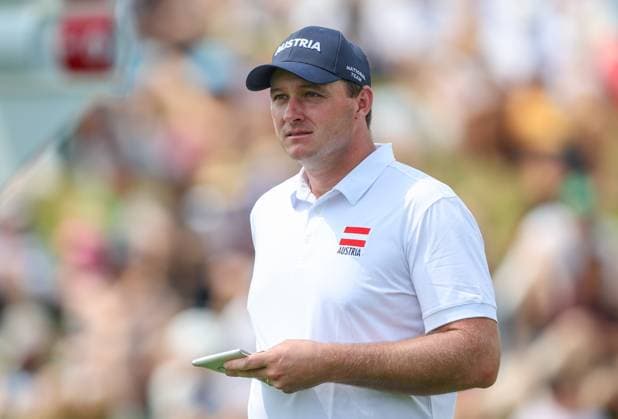 OLYMPICS - Olympic Summer Games 2024 PARIS,FRANCE,02.AUG.24 - OLYMPICS, GOLF - Olympic Summer Games Paris 2024, mens individual stroke play. Image shows Sepp Straka (AUT).  GEPAxpictures xHaraldxSteiner