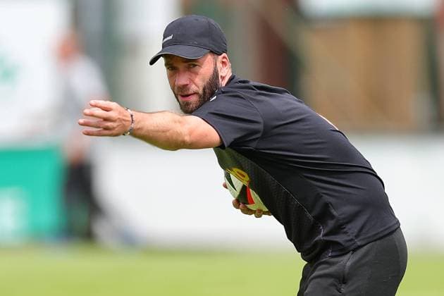 Auerbach, 27 07 2024, Arena zur Vogtlandweide, Football, Men, Season 2024 2025, Test match , SG Dynamo Dresden SSV Jahn Regensburg 1 2 n V 1 0, 1 1 , In the picture Co Coach Andreas Patz, Jahn Regensburg ,