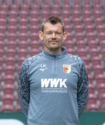 Lars Knudsen Co Coach FC Augsburg 1 BL, portrait date 2024 2025