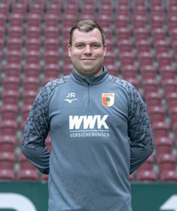 Jan Vincent Reckord Equipment Manager FC Augsburg 1 BL, portrait date 2024 2025