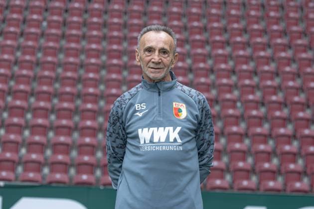 Salvatore Belardo Equipment manager FC Augsburg 1 BL, portrait date 2024 2025