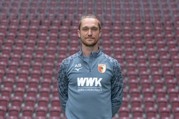 Andreas Bäumler Rehab and athletics trainer FC Augsburg 1 BL, portrait date 2024 2025