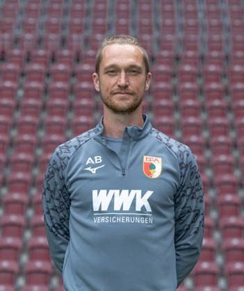 Andreas Bäumler Rehab and athletics trainer FC Augsburg 1 BL, portrait date 2024 2025