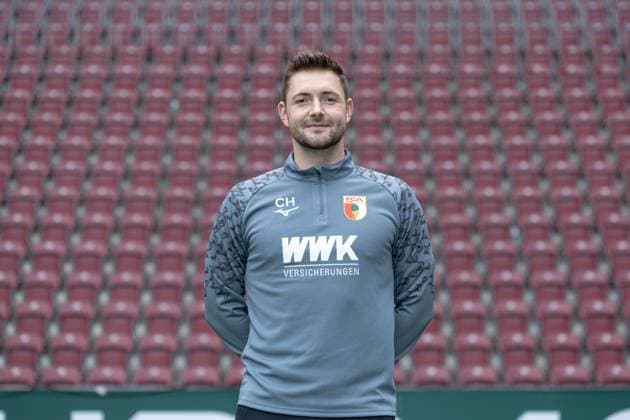 Christian Hahn Rehab and athletics trainer FC Augsburg 1 BL, portrait date 2024 2025