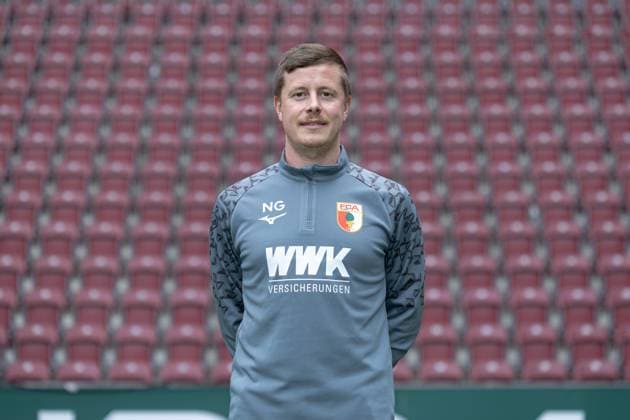 Nikolas Guschl Physiotherapist FC Augsburg 1 BL, portrait appointment 2024 2025