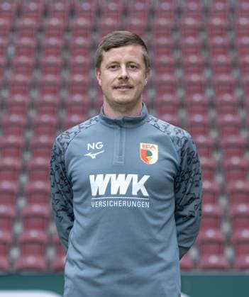 Nikolas Guschl Physiotherapist FC Augsburg 1 BL, portrait appointment 2024 2025