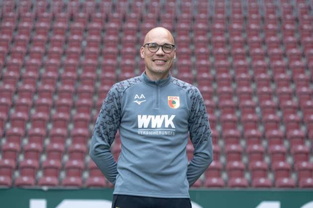 Alexander Ablaß Physiotherapist FC Augsburg 1 BL, portrait date 2024 2025