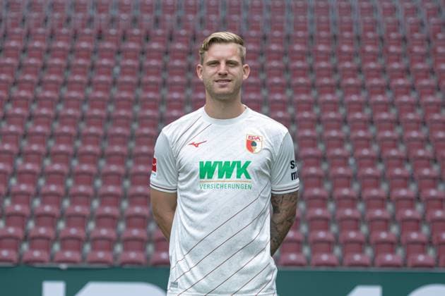 Arne Maier FC Augsburg 1 BL, portrait date 2024 2025