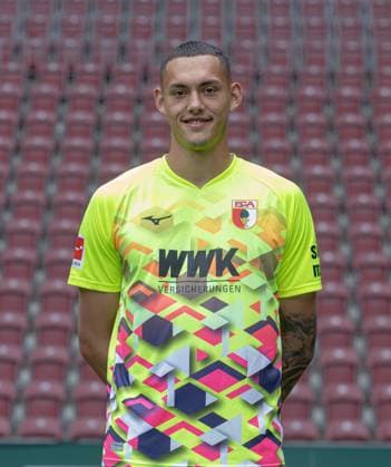 Daniel Klein FC Augsburg 1 BL, portrait date 2024 2025
