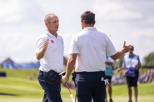 240802 Alex NorÃ n of Sweden competes in men s individual golf round 2 during day 7 of the Paris 2024 Olympic Games on August 2, 2024 in Paris Photo Ludvig Thunman BILDBYRAN code LT LT0655 golf olympic games olympics os ol olympiska spel olympiske leker paris 2024 paris os paris ol 7 bbeng sweden sverige  Copyright: LUDVIGxTHUNMAN BB240802LT125
