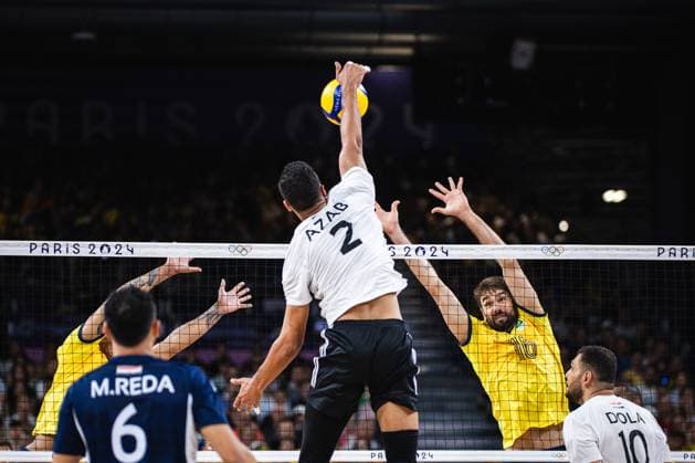 Paris 2024, Volleyball, Men, Brazil - Egypt