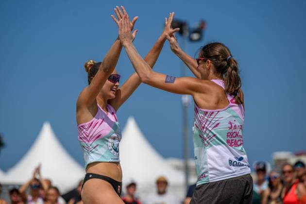 ROCK the BEACH Tour 2024, 02 08 2024, Borkum Anna Chiara Reformat, Kira Walkenhorst ROCK the BEACH Tour 2024, Borkum on 02 08 2024 Copyright: xBEAUTIFULxSPORTS PeterxWeberx