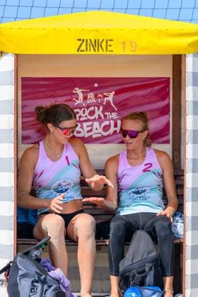 ROCK the BEACH Tour 2024, 02 08 2024, Borkum Clara Dreßen, Mila Jancar ROCK the BEACH Tour 2024, Borkum on 02 08 2024 Copyright: xBEAUTIFULxSPORTS PeterxWeberx