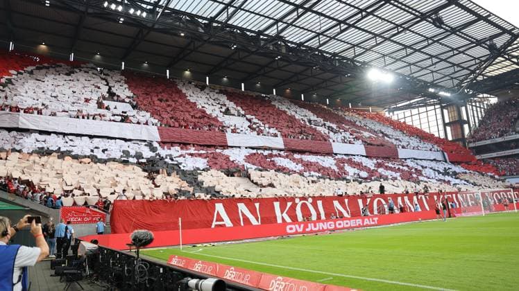 GER, 2 FBL 1 FC Koeln vs Hamburger SV 02 08 2024, Rheinenergie Stadion, Koeln, GER, 2 FBL 1 FC Koeln vs Hamburger SV, in the picture choregraphy on matchday nordphotoxGmbHx xMeuter nph00351