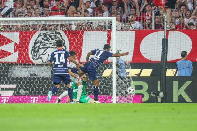 02 08 2024, Soccer, Season 2024 2025, 2 Bundesliga, 1 Matchday, 1 FC Köln Hamburger SV, Ransford Königsdörffer Hamburger SV scores the goal to make it 0 - 2 Köln Rhein Energie Stadion NRW Germany xRHR PHOTO TRx Copyright: TimxRehbein RHR-FOTOx RHR-FOTO TR